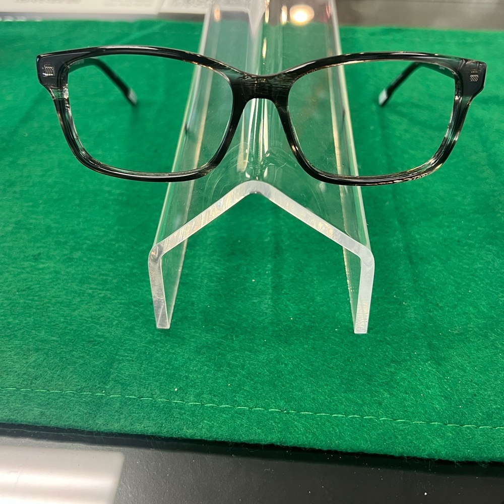 IZOD IZ 2096 Men's Black Horn Square Eyeglasses Frames Eyewear 56-16 145